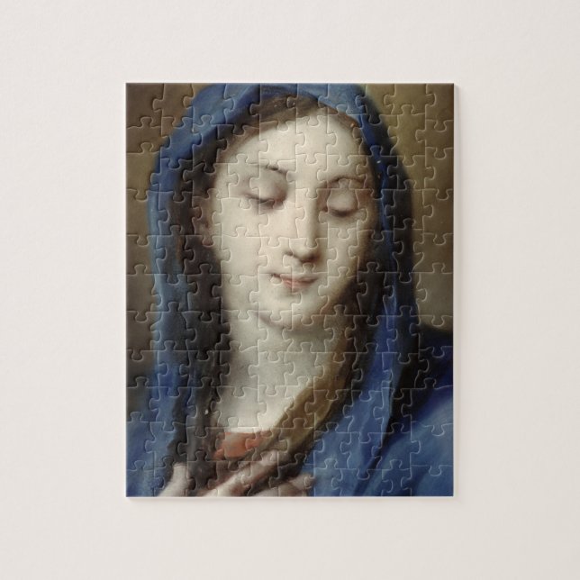 Madonna från kapell (pastell på papper) pussel (Vertikal)