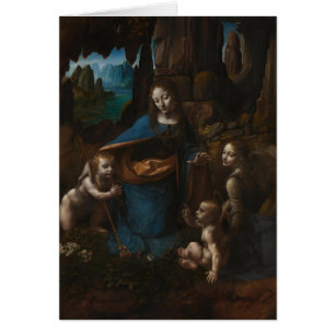 Madonna från Sten, Virgin Mary, Jesus, John Hälsningskort