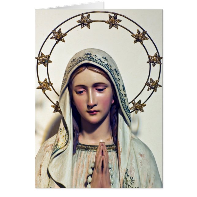 MADONNA HÄLSNINGSKORT (Framsidan)