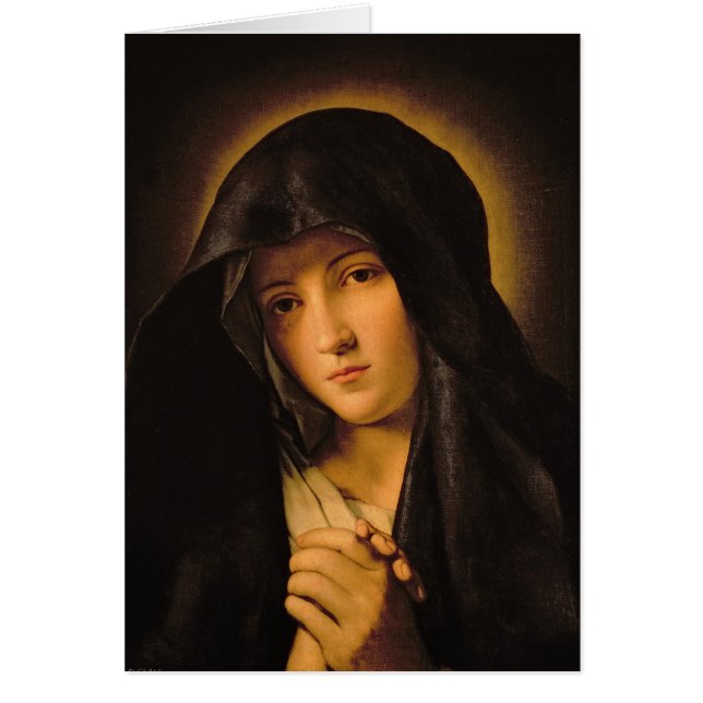 Madonna Hälsningskort (Framsidan)