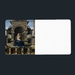 Madonna Holding Baby Jesus Fraktsedel<br><div class="desc">Mary sitter på trappan av ett tempel som håller baby Jesus på hennes knä. Konst från 1500-talet av Jan Gossaert/Jan Mmisa.</div>