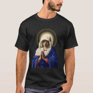 Madonna Hoodie Heliga Virgin Mary Shirt T