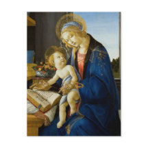 Madonna i Bok från Botticelli
