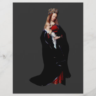 Madonna i kyrkan av Jan van Eyck Reklamblad