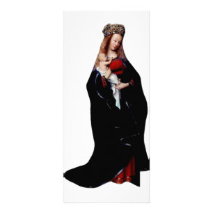 Madonna i kyrkan av Jan van Eyck Reklamkort