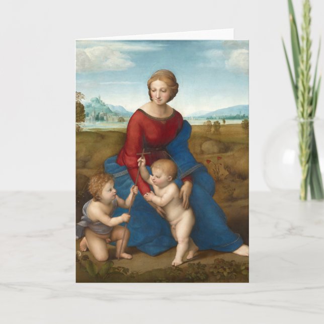 Madonna i Meadow | Raphael Kort (Framsida)