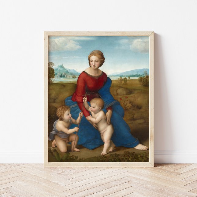 Madonna i Meadow | Raphael Poster (Skapare uppladdad)