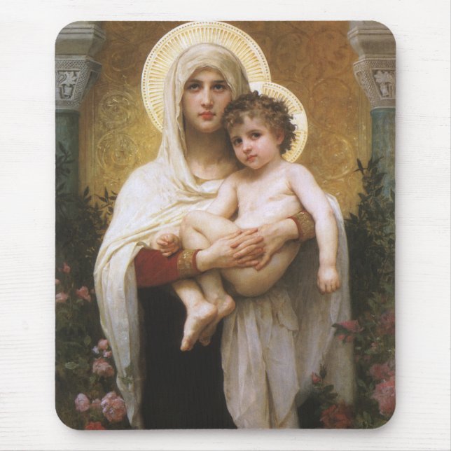 Madonna i Ro av Bouguereau Musmatta (Framsidan)