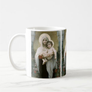 Madonna i Ro av William-Adolphe Bouguereau Kaffemugg