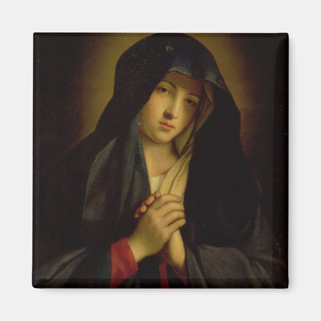 Madonna i Sorrow (olja på canvas) Magnet (Framsidan)