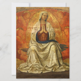 Madonna in Gloria (Virgin Mary Enthroned) Kort