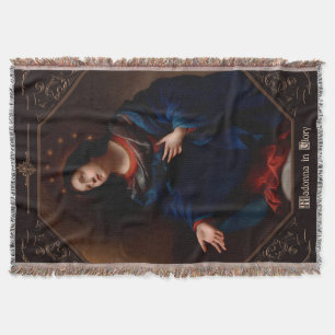 Madonna in Glory av Carlo Dolci Filt