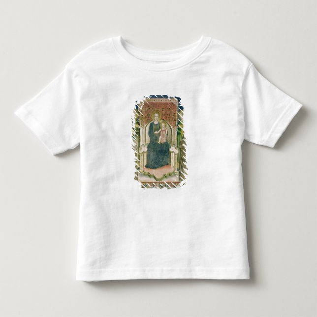 Madonna installerar med St Francis av Assisi Tröja (Framsida)
