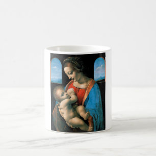 Madonna Litta, Leonardo da Vinci, 1490-1491 Kaffemugg