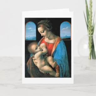 Madonna Litta, Leonardo da Vinci, 1490-1491 Kort