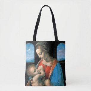 Madonna Litta, Leonardo da Vinci, 1490-1491 Tygkasse