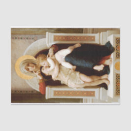 Madonna med barn och John Baptist, Bouguereau