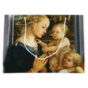 Madonna med barn och två Änglar, Filippo Lippi