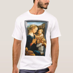 Madonna med barn och två Änglar, Filippo Lippi T Shirt
