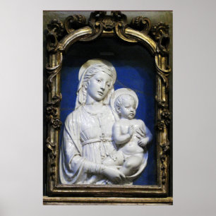 MADONNA MED BARN POSTER