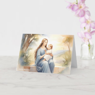 Madonna med Child Jesus Kort