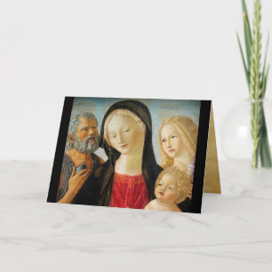 Madonna med Child, St Jerome och Mary Magdalene Helgkort
