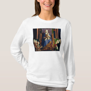 Madonna med Sanktt Nicholas av Bari T Shirt