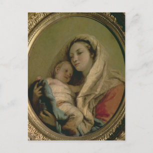 Madonna med sovande barn, 1780-talet vykort