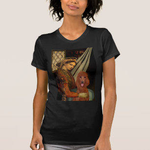 Madonna - Mörk röd standardpoodle #1 T Shirt