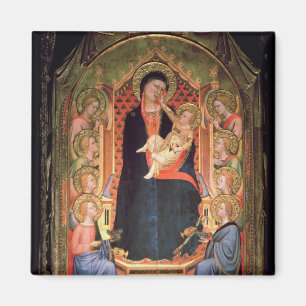 Madonna och barn, 1347 magnet