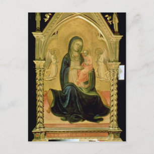Madonna och barn, 1400 vykort
