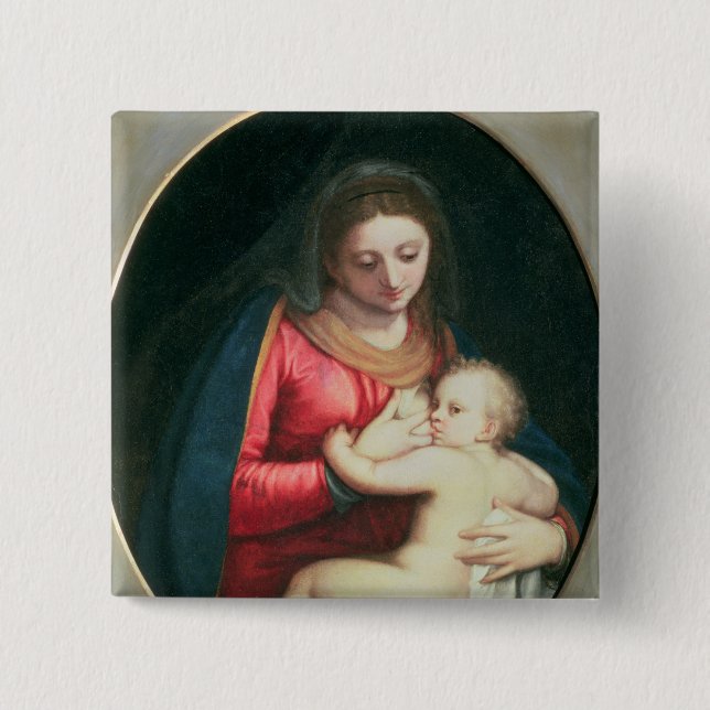 Madonna och barn, 1598 knapp (Framsida)