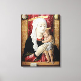 Madonna och barn 2 - Carlo Crivelli - c1468 Canvastryck