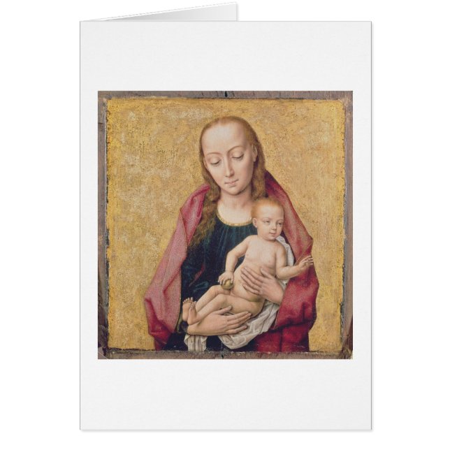 Madonna och barn 2 hälsningskort (Framsidan)