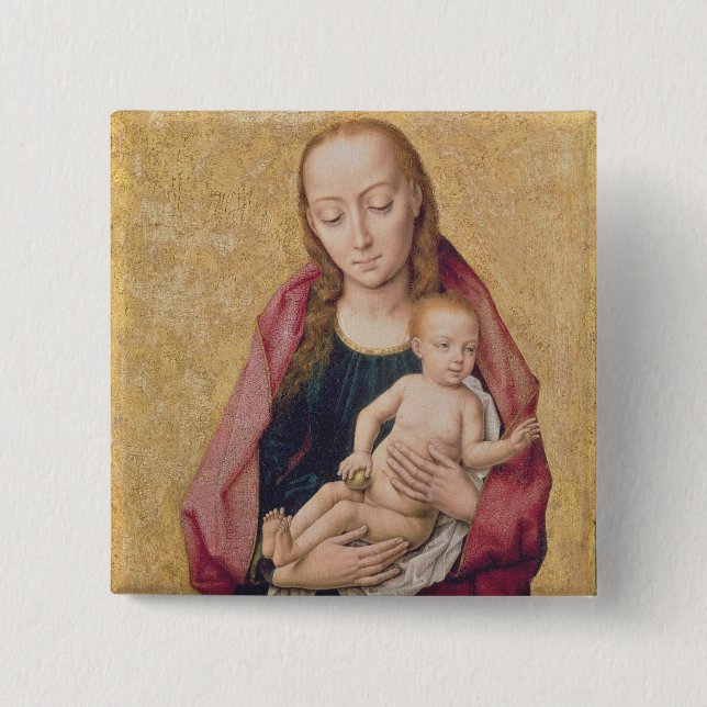 Madonna och barn 2 knapp (Framsida)