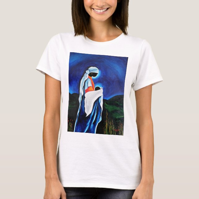 Madonna och barn - älskad Son 2008 Tee (Framsida)