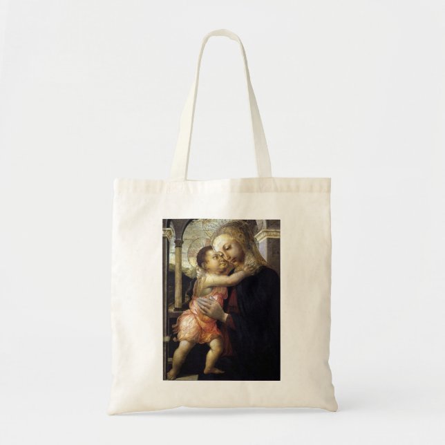 Madonna och barn - Botticelli - c1500 Tygkasse (Framsidan)