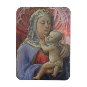 Madonna och barn, c.1430 (tempera på panel) magnet