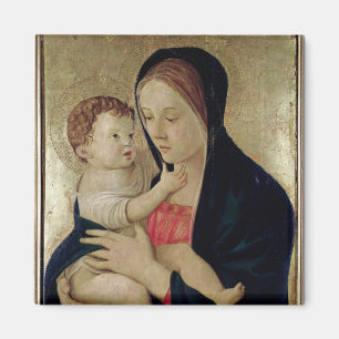 Madonna och barn, c.1475 magnet