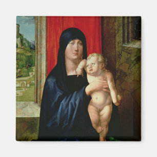 Madonna och barn, c.1496-99 magnet