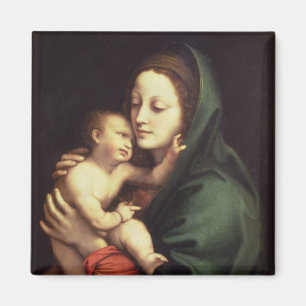 Madonna och barn, c.1510 magnet