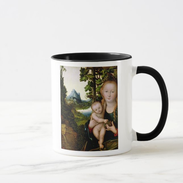 Madonna och barn, c.1525 mugg (Höger)