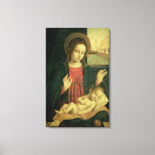 Madonna och barn canvastryck