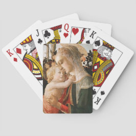 Madonna och barn casinokort
