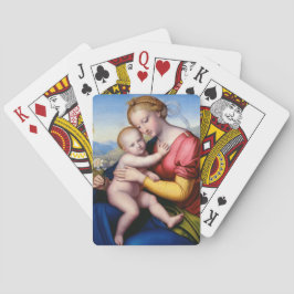 Madonna och barn casinokort