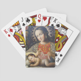 Madonna och barn casinokort