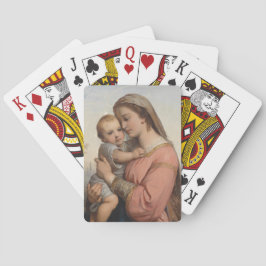 Madonna och barn casinokort