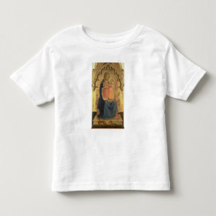 Madonna och barn, centralpanel av en triptych tee
