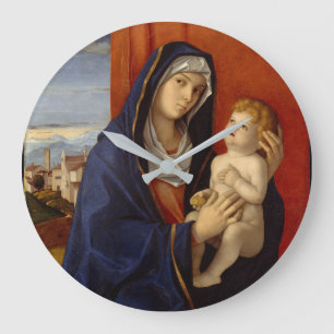 Madonna och barn, circa 1485 stor klocka