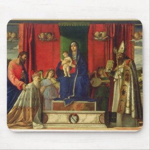 Madonna och barn (den Barbarigo altarpiecen) 1488 Musmatta